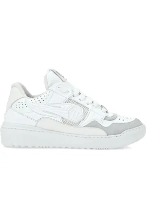 Philipp Plein Multi-panel leather sneakers