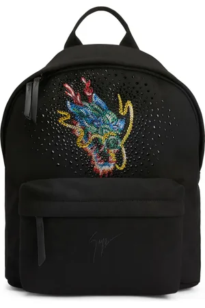 Giuseppe Zanotti Rhinestone-embellished backpack