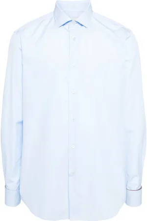 Paul Smith Cotton poplin buttoned shirt