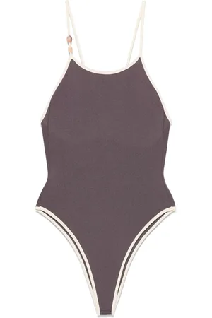 ALYSI Contrasting-trim swimsuit