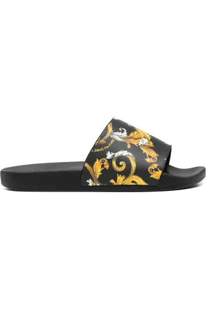 VERSACE Barocco-print slides