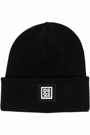Dsquared2 Logo-patch beanie hat