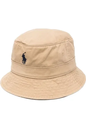 Ralph Lauren Logo-embroidered bucket hat