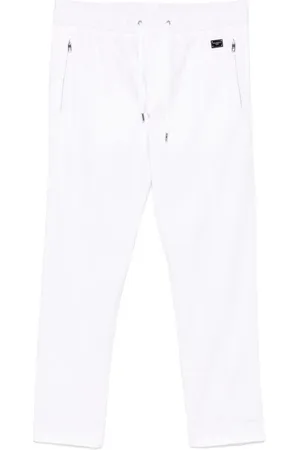 Dolce & Gabbana Logo-plaque trousers