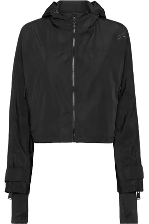 Philipp Plein Scratch-print hooded jacket