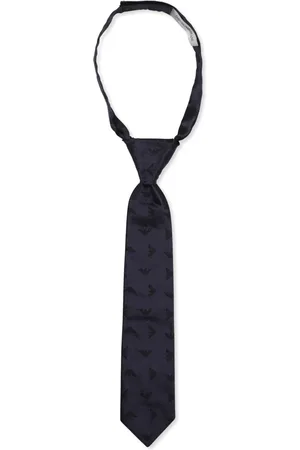 Emporio Armani Monogram-pattern tie
