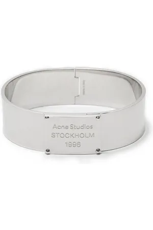 Acne Studios Logo-engraved bracelet