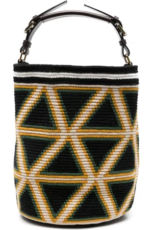 Colville Midi Triangle Cylinder bucket bag
