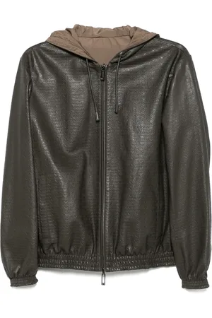 Emporio Armani Logo-debosssed jacket