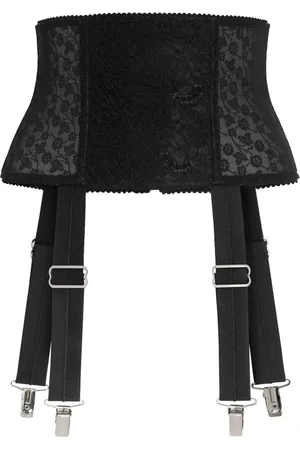 Dolce & Gabbana Lace-appliqué suspender belt