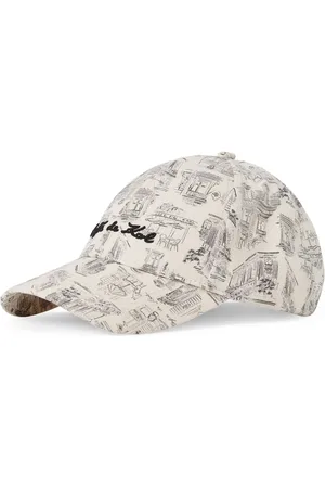 Karl Lagerfeld X Jorge Parra all-over print cap