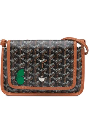 GOYARD 2022 Goyardine Plumet Pocket Wallet crossbody bag