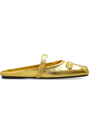Marni Metallic ballerina shoes