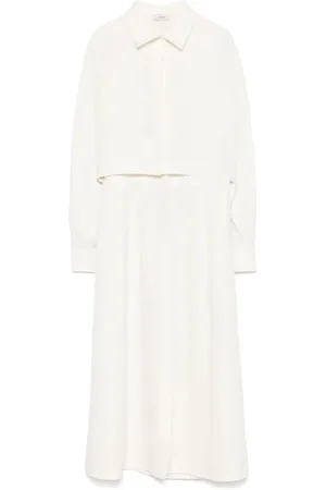 Agnona Layered midi dress