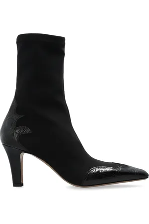 PARIS TEXAS 75mm Belle Western ankle boots