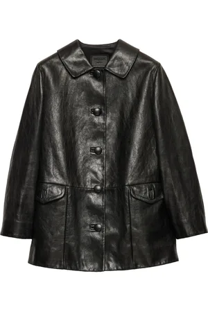 Prada Button-up leather jacket