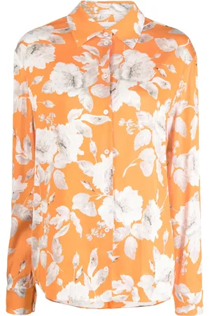 Erdem Floral-print satin shirt