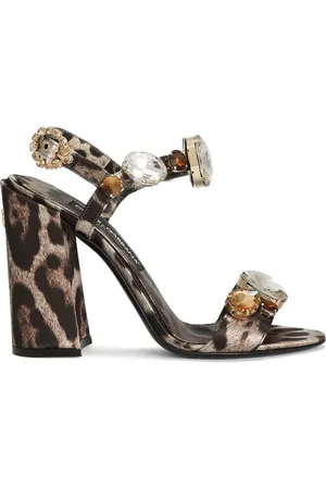 Dolce & Gabbana 105mm gemstone-embellished sandals