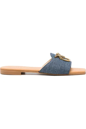 Pinko Denim flat slippers