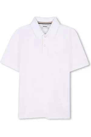 HUGO BOSS Logo-print short-sleeve polo shirt