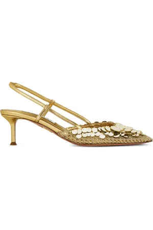 Aquazzura 50mm Can Can pumps