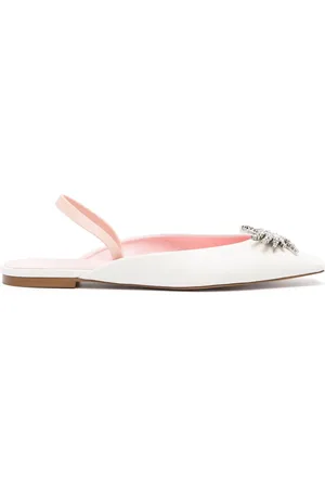 Piferi Drizella crystal-embellished ballerina shoes