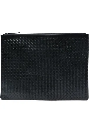 Dragon Diffusion A4 leather clutch bag
