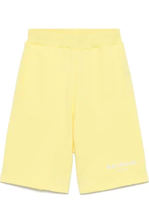 Balmain Raised-logo shorts