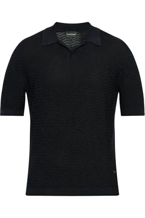 Emporio Armani Knitted polo shirt