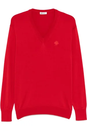 Bally Logo-embroidered sweater