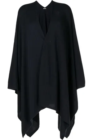 N.PEAL Organic-cashmere handkerchief jacket