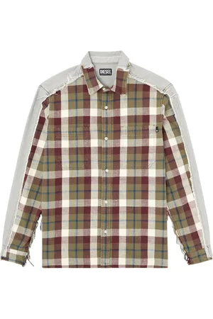 Diesel X Timberland checked shirt