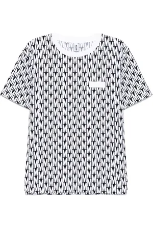 Moschino Logo-patch T-shirt