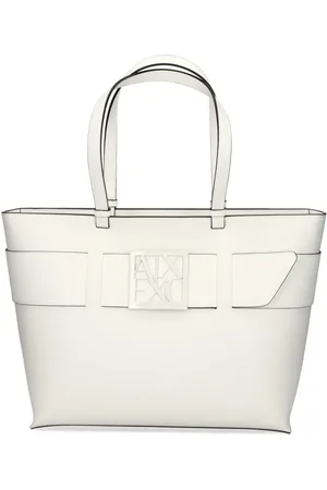 Armani Exchange Logo-plaque tote bag