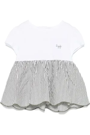 Il gufo Striped shorts set