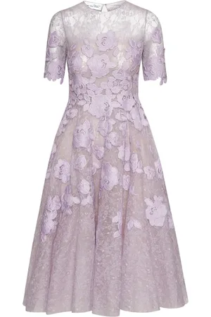 Oscar de la Renta Guipure dress