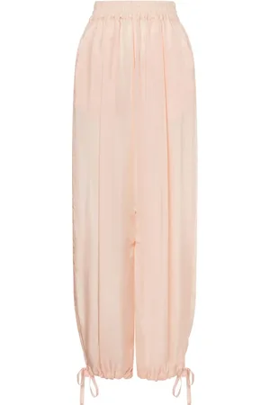 Serafini Silk tapered trousers