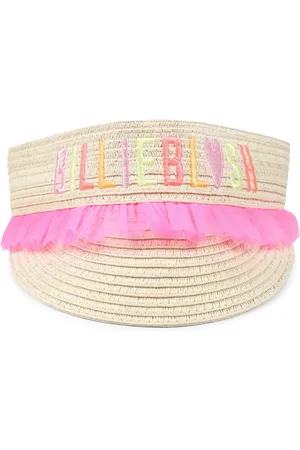 Billieblush Logo-embroidered visor