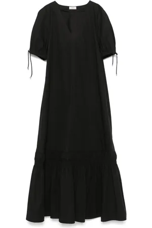 Agnona Poplin midi dress