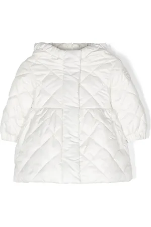 MONNALISA Logo-patch padded jacket