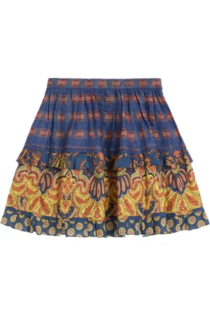 VALENTINO GARAVANI Medaglioni Voyage Imaginaire mini skirt