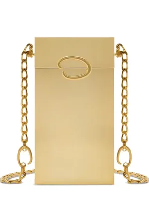 Oscar de la Renta Logo-plaque clutch bag