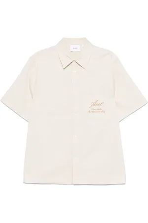 Axel Arigato Logo-embroidered shirt