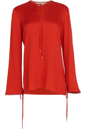 Silvia Tcherassi Zafra satin blouse