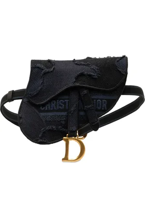 Dior 2020 Camouflage Saddle belt bag