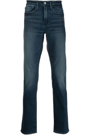 Frame Slim-cut organic denim jeans
