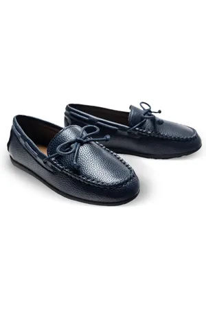 M. Moustache Bow-detail loafers