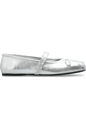Marni Metallic ballerina shoes