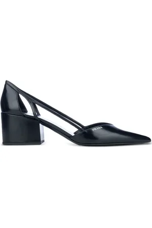 Prada 50mm cut-out pumps