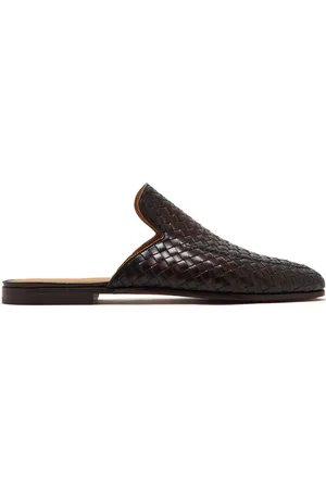 Magnanni Woven leather mules